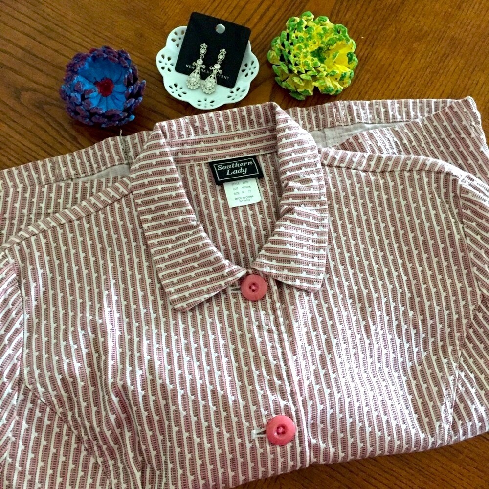 Southern Lady Women’s Blazer Size 14 Plus Classic Fit